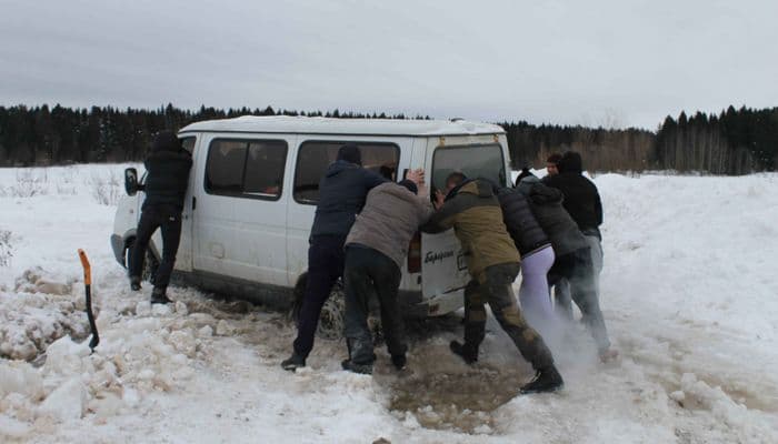 Злополучную дорогу к деревне Русское всё-таки сделают