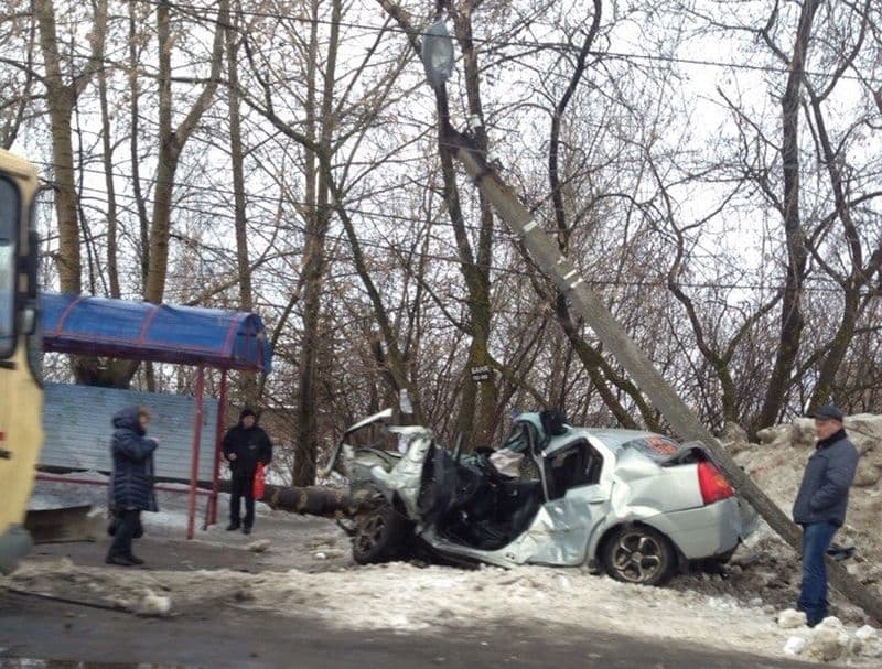 ДТП с автобусами. В Ганино столкнулись ПАЗ и легковушка