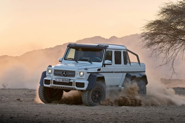 Mercedes-Benz привезет в Россию шестиколесный пикап G-Class