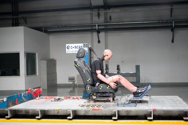 Geely GC9 получил 5 звезд безопасности