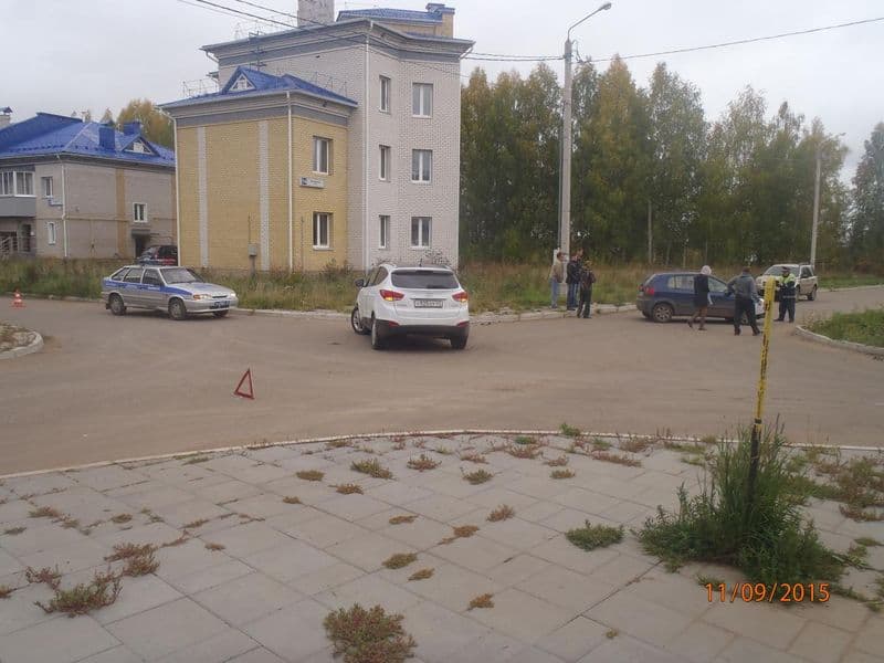 2-месячный ребенок пострадал в ДТП в Ганино