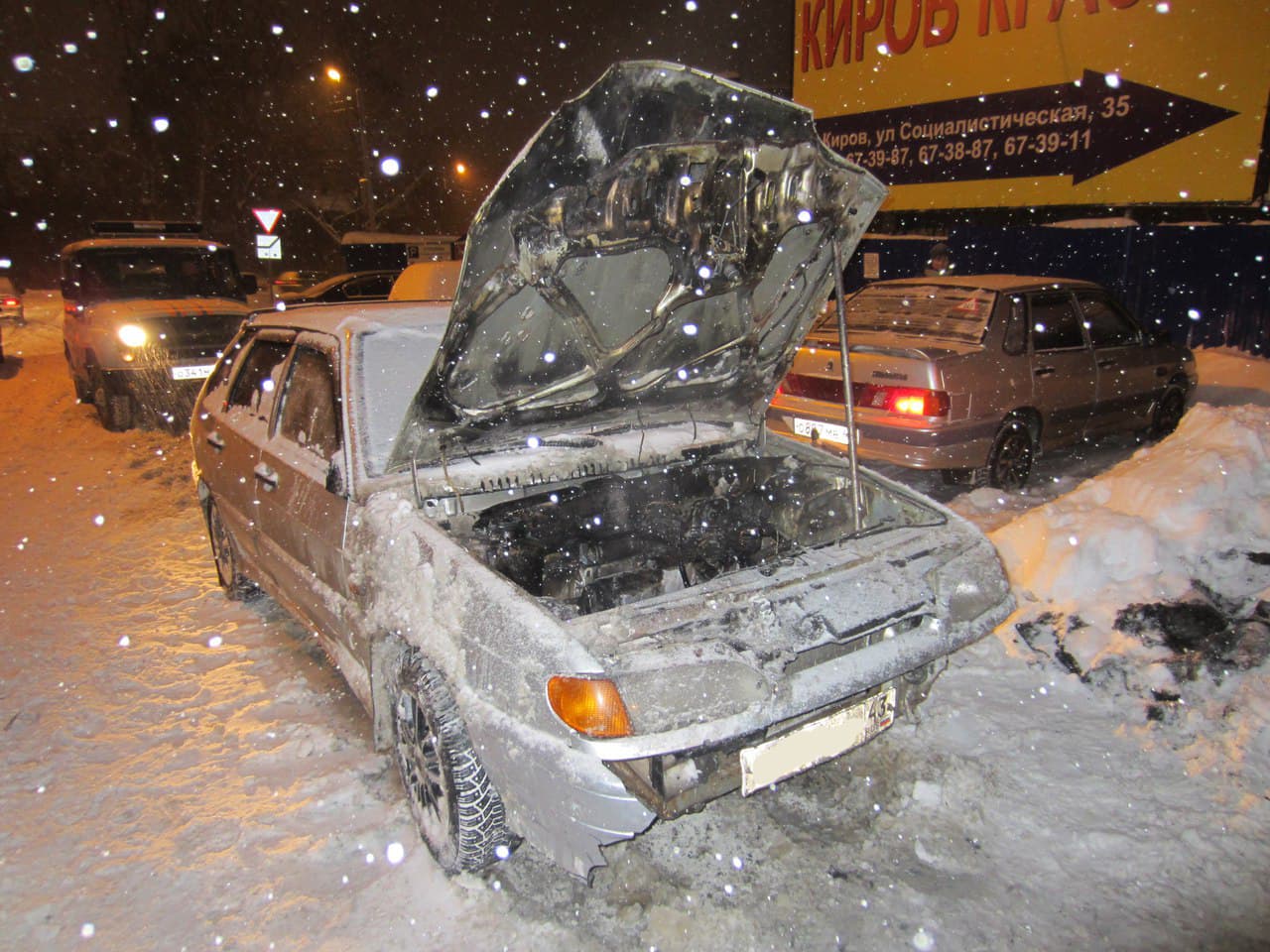 На Блюхера в среду едва не сгорела «четырнадцатая»