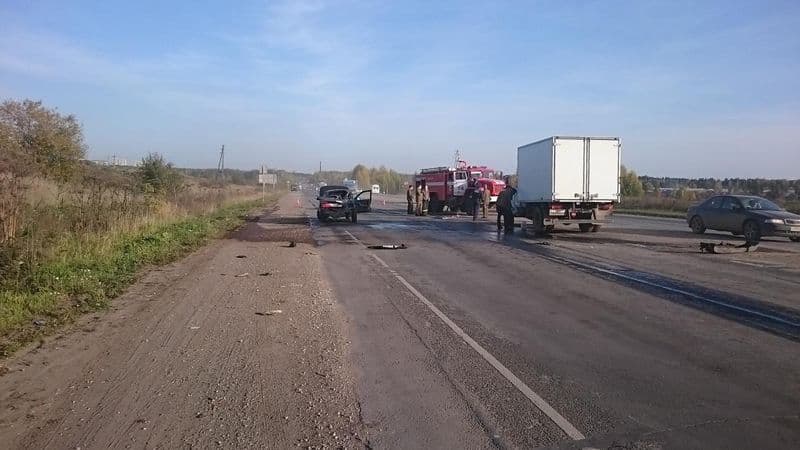 В ДТП на Южном обходе Кирова пострадали люди