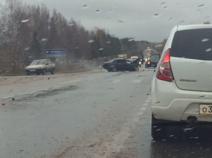 ДТП на Победиловском. Водитель Mitsubishi был пьян