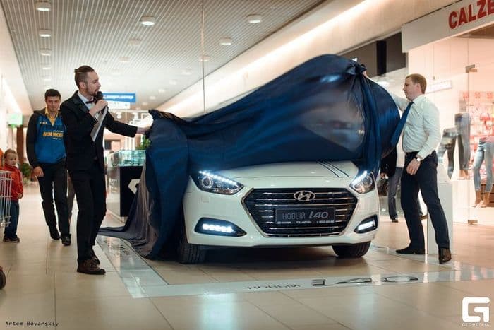В Кирове презентовали новый Hyundai i40! Новый облик. Прежняя цена!
