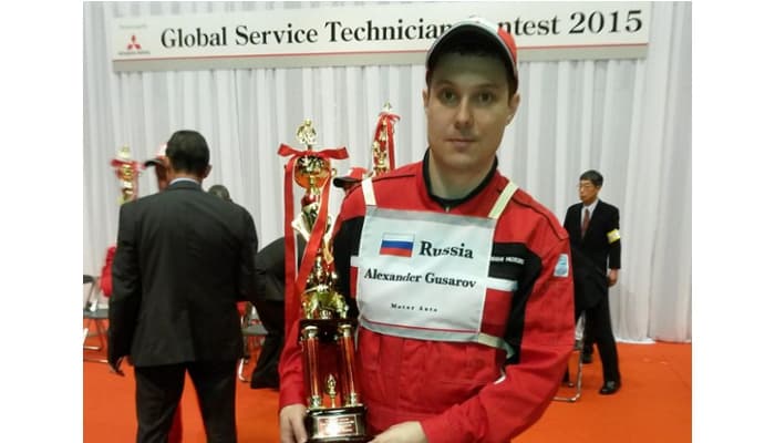 Кировский диагност автосервиса Mitsubishi стал лучшим в мире