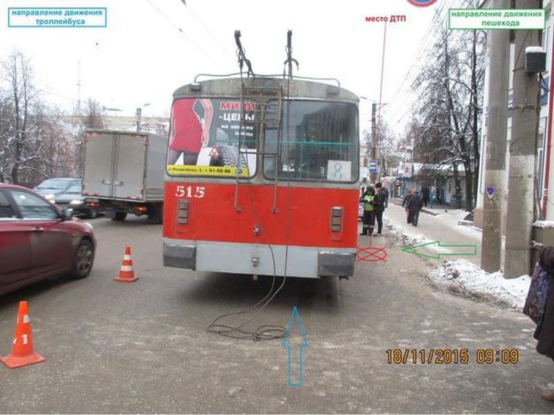 На Ленина под колеса троллейбуса попал ребенок