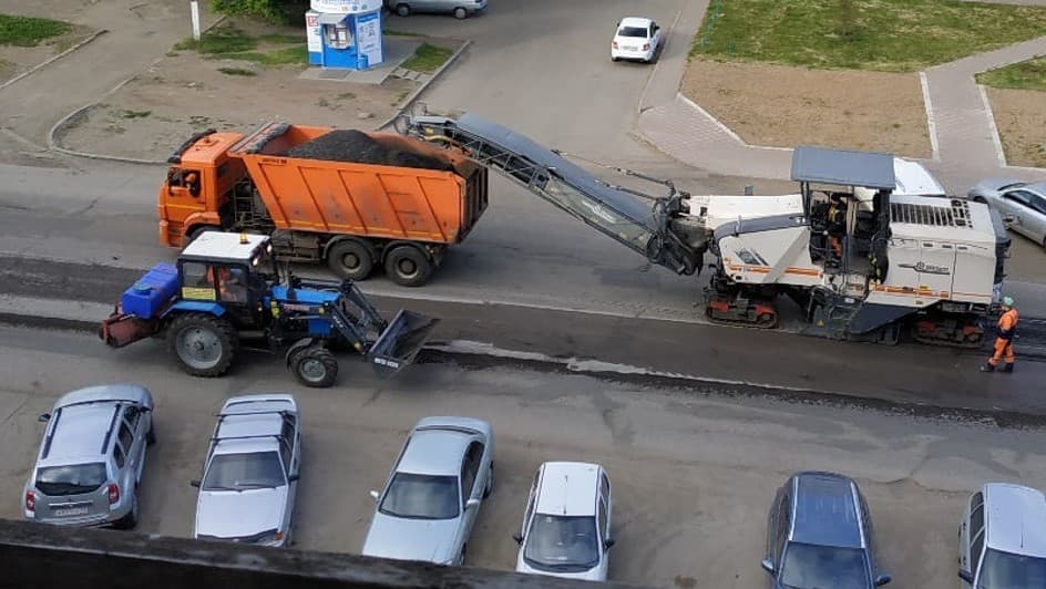 В Кирове на улице Менделева начался ремонт