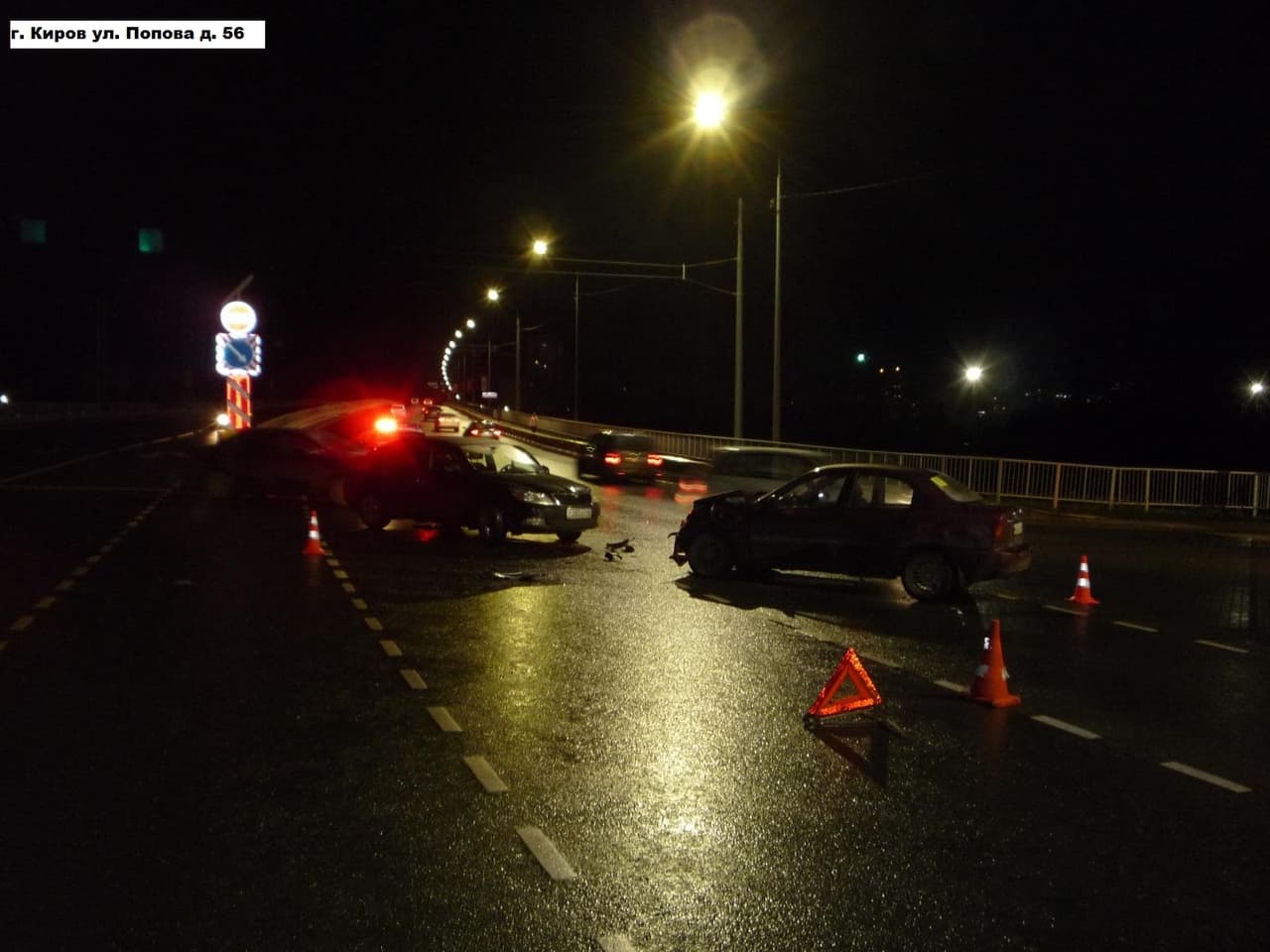 В Кирове при столкновении двух иномарок пострадали двое маленьких детей