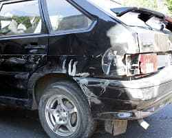 ДТП: перекресток не поделили легковушка и КамАЗ «бетономешалка»