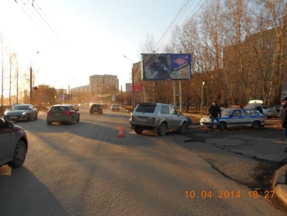 На Воровского столкнулись два ВАЗа: пострадал пассажир