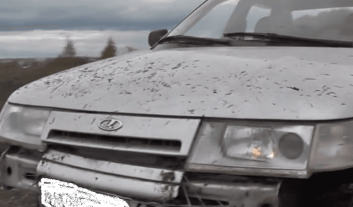 Молодой дровосек на угнанной “десятке” собрал погоню, но вскоре самоликвидировался