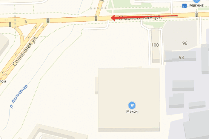 В районе перекрестка  Московской и Солнечной изменили схему движения автотранспорта