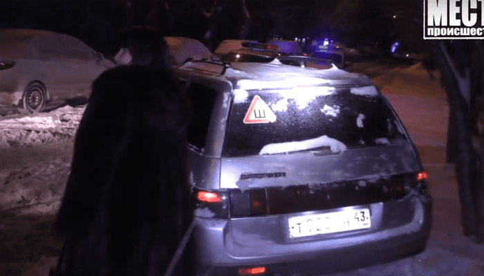 Пьяный водитель устроил своей даме «покатушки», но вместо цветов подарил ей аккумулятор