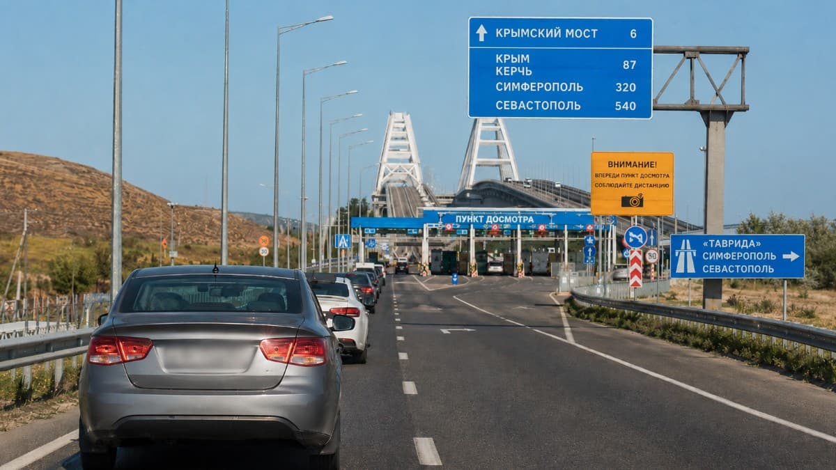 В Крым на машине в 2026 году: маршруты, цены на топливо, запреты и хитрости для водителей