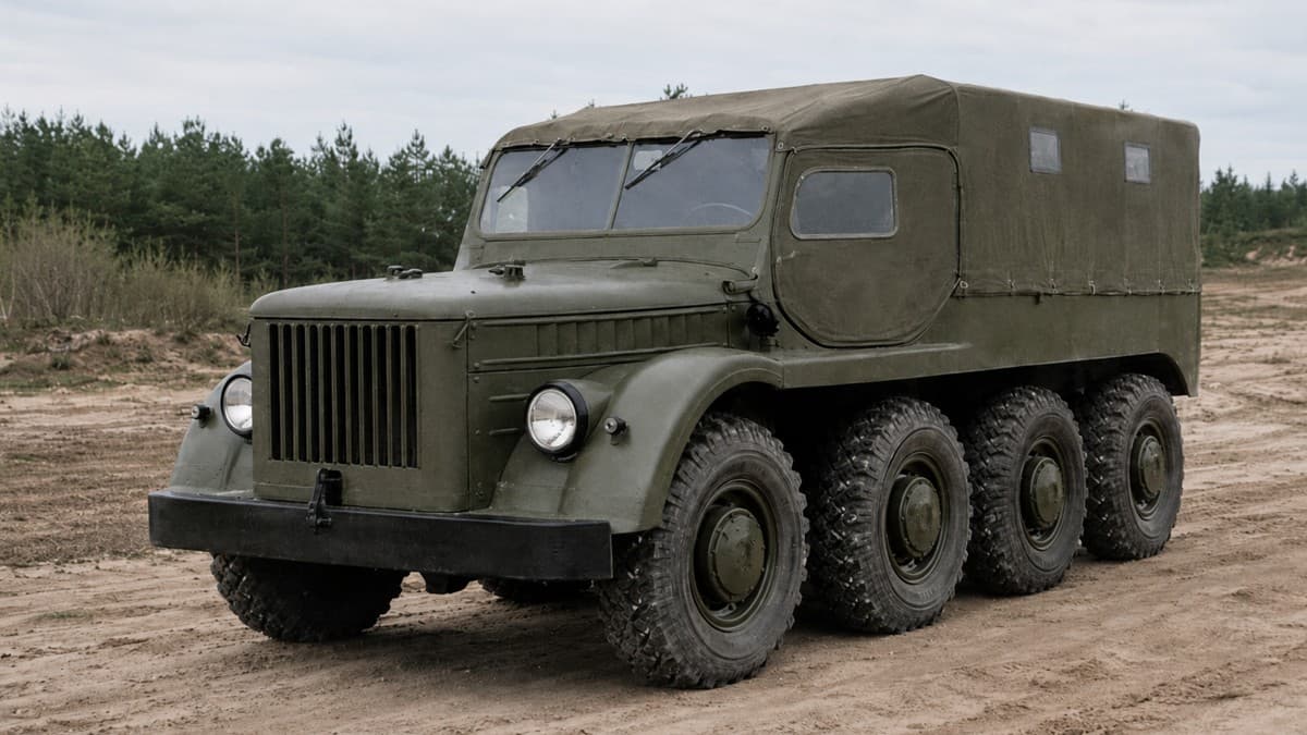 ГАЗ-62Б исчез, будто его и не было: почему восьмиколёсный вездеход так и не добрался до конвейера