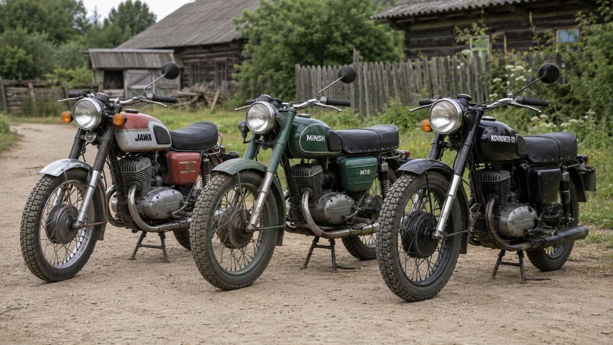 Мечта всех советских мальчишек: что надёжнее – Jawa 250, «Минск» М1М или «Ковровец-175»
