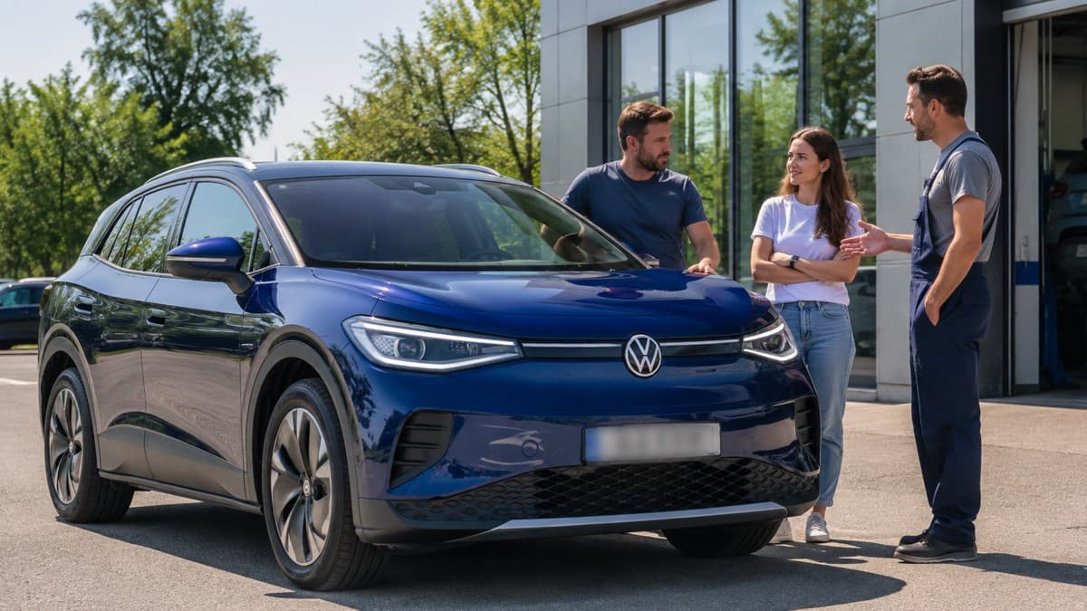 Проехал 50 000 км на Volkswagen ID.4: масло в редукторе обошлось в 3000 рублей, а прошивка от чёрных экранов и глюков – в 50 тысяч