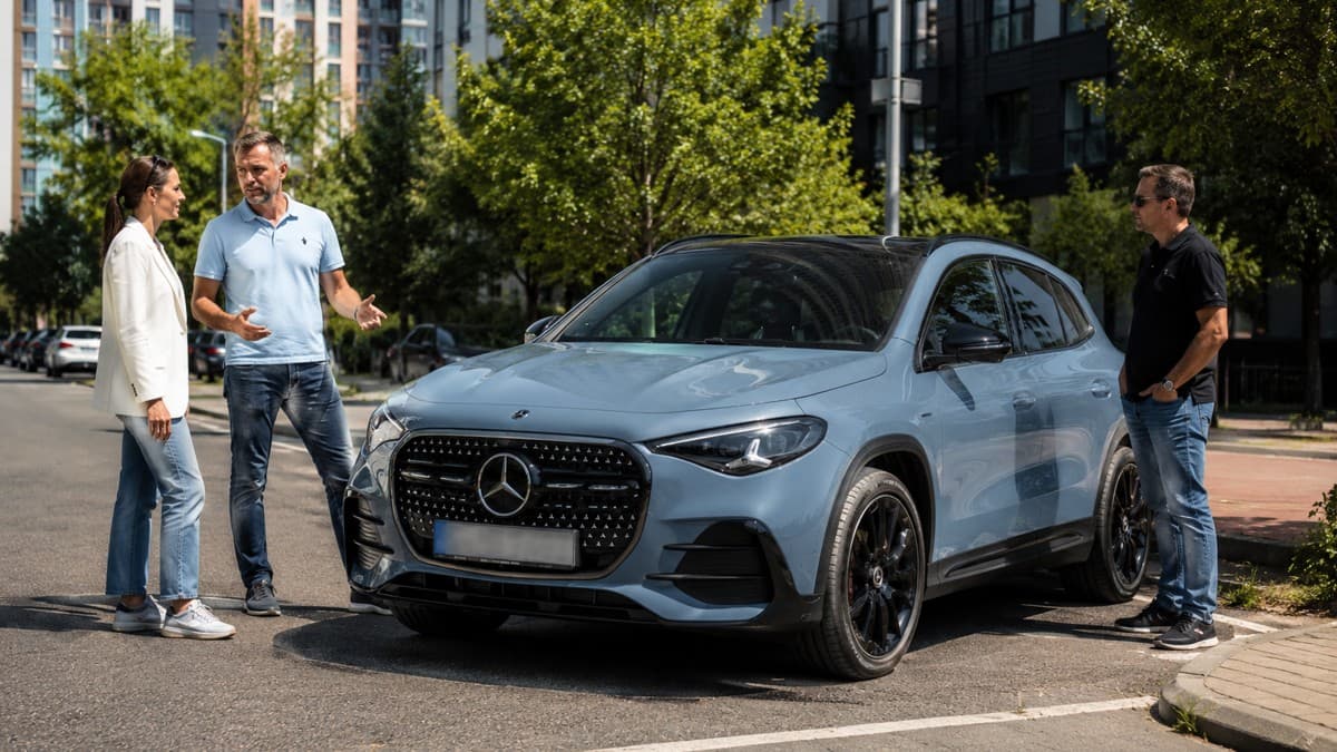 Новый Mercedes GLA оценили в Германии от 48 600 евро: запас хода до 657 км и зарядка на 320 кВт – почему гибрид появится только в 2027 году