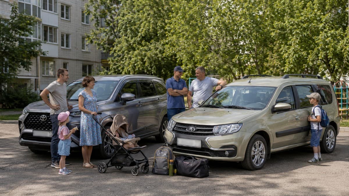 Toyota Veloz под заказ за 2,7 млн или LADA Largus: что важнее большой семье – вариатор и 7 мест или простой мотор и сервис