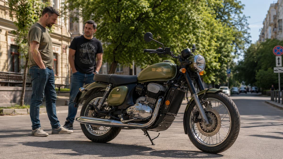 За JAWA 300 Forty Two просят 630 тысяч рублей: 23 силы, шесть передач и ABS – кому подойдёт такой ретро-байк в 2026 году