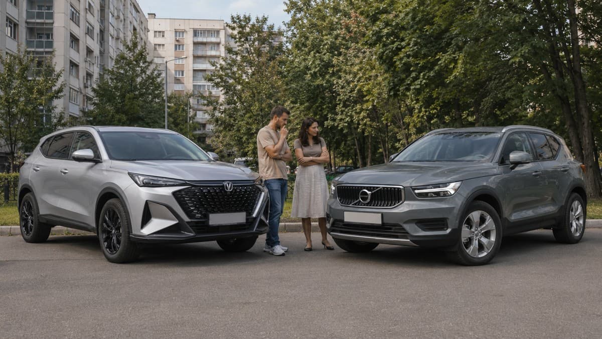 Volvo XC40 2020 с пробегом 103 тысячи за 3 млн или новый Changan CS35 MAX за 2,6 млн: где риск для бюджета выше за три года