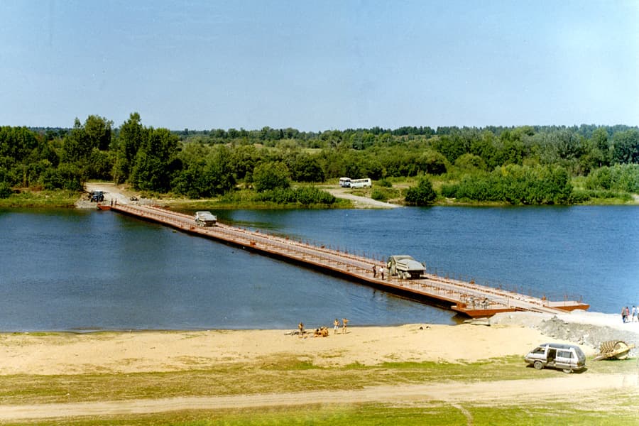 Понтонный мост в Каринторф появится лишь в 2012 году