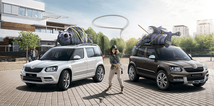 ŠKODA YETI за 990 000* рублей