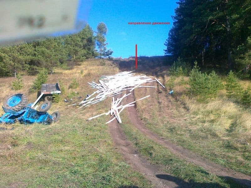 У Уржумском районе перевернулся трактор: водитель погиб