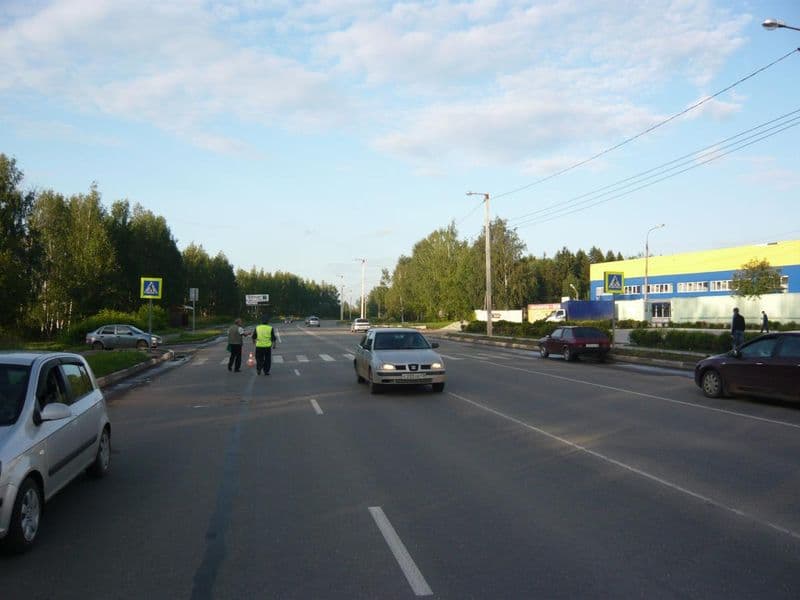 В Кирове ВАЗ сбил женщину на пешеходном переходе
