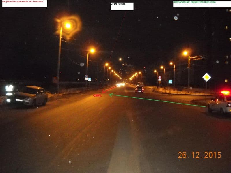 На Солнечной под колесами «Ниссана» оказался мужчина