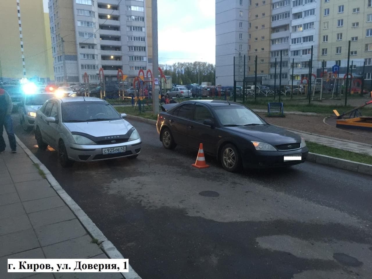 В Кирове иномарка сбила 7-летнего пешехода