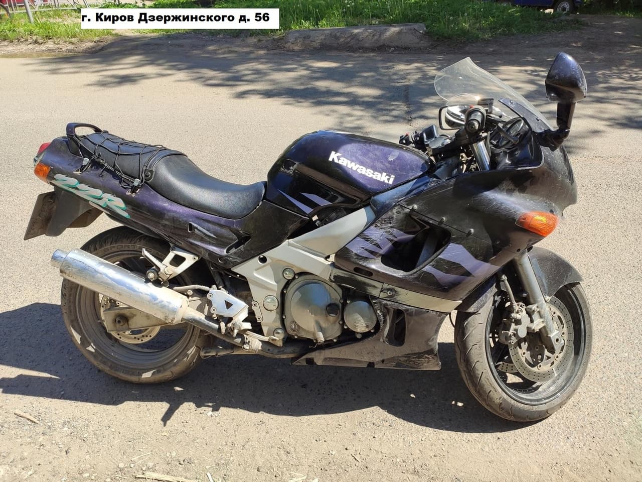 В Кирове столкнулись водитель Nissan Almera и мотоциклист