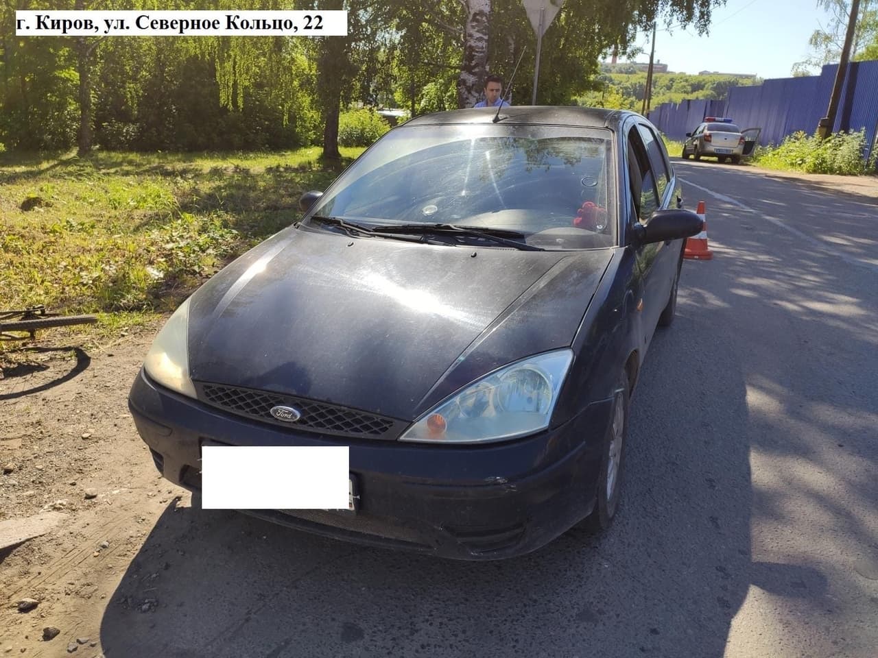 В Кирове водитель легковушки сбил девушку на велосипеде