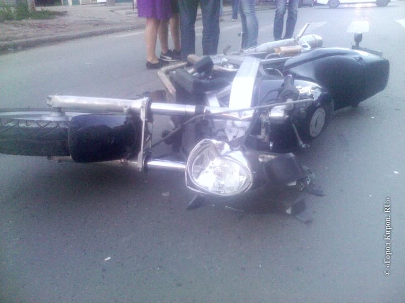 ДТП с мотоциклистом. Пассажирка в коме