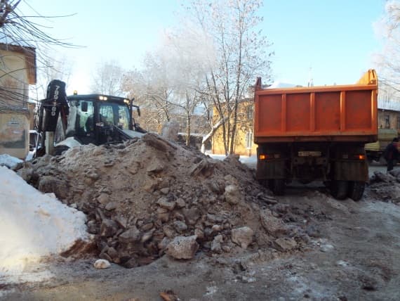 На Шинников устраняют последствия потопа 