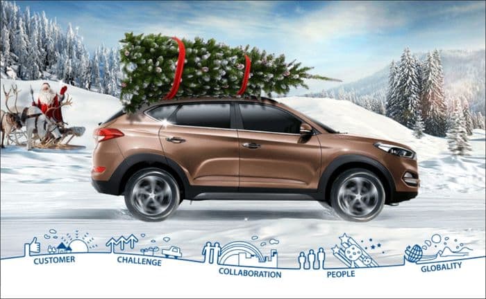 Новогодняя распродажа от Hyundai