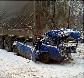 Заметенные дороги: Сбавить скорость и увеличить дистанцию