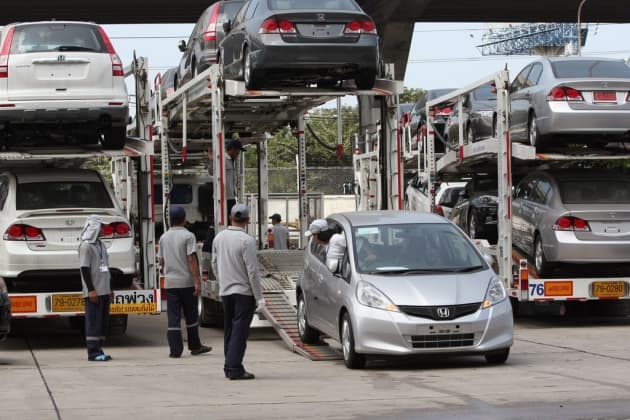 Импорт автомобилей в Россию за четыре месяца 2013 года снизился на 8,2%