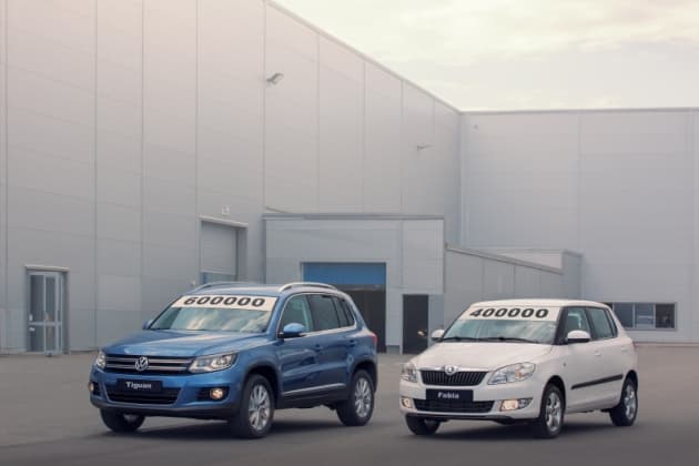Калужский завод Volkswagen выпустил 600-тысячный автомобиль