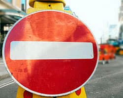 Закрыт участок дороги по улице Свободы