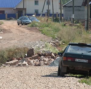 Поселок Садаковский: дорог нет до сих пор