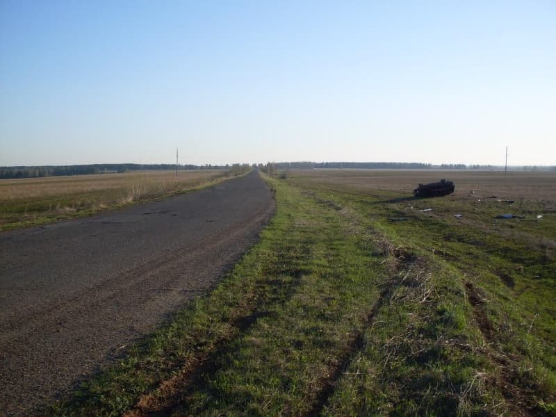 «Ауди» улетела в кювет: пассажир и водитель погибли