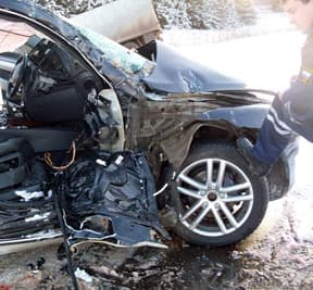 Зимние ДТП. Аварий на дорогах области стало меньше