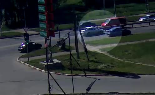 Переход дороги на «зеленый» не всегда заканчивается удачно