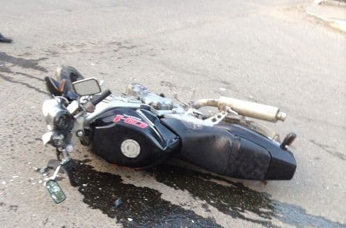 Мотоциклист угодил в реанимацию