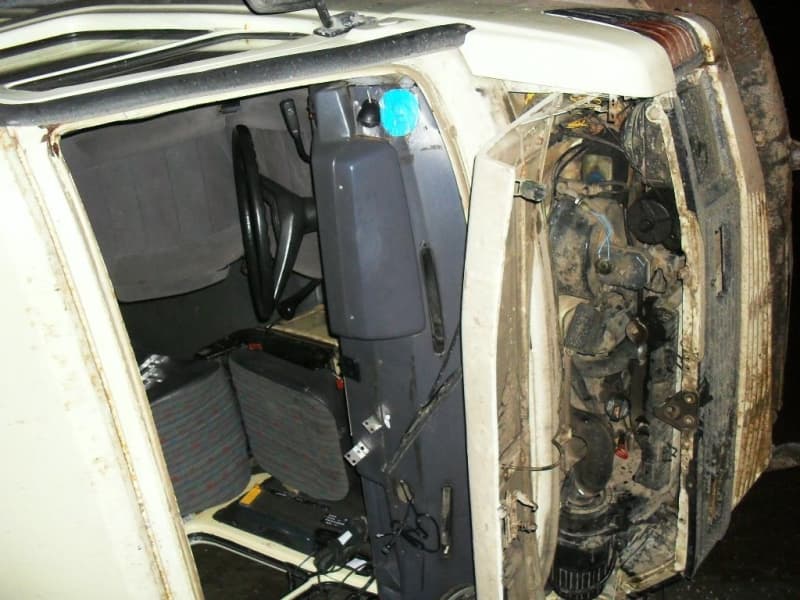 Авария на Советском тракте: водитель  Мерседеса сбежал с места аварии