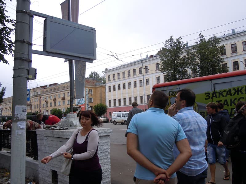 В Кирове появилась первая «умная» остановка