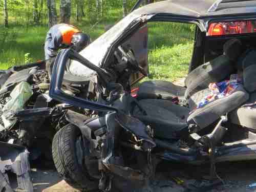 На трассе Нижний –Новгород –Киров  «одиннадцатая» столкнулась  КАМАЗом