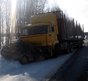 Лобовое столкновение на трассе. Один погибший